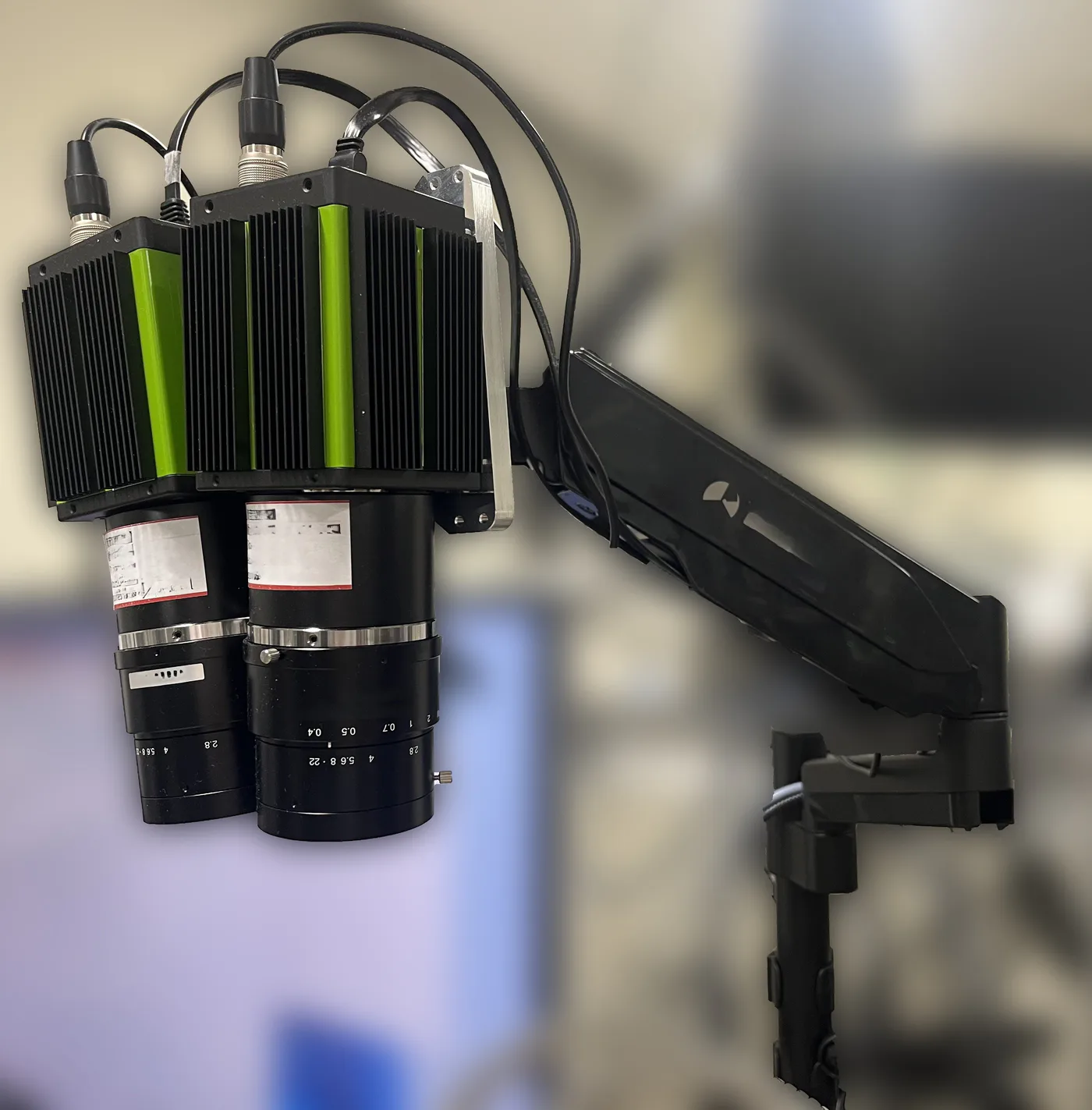 Split-path stereoscopic imaging validation prototype