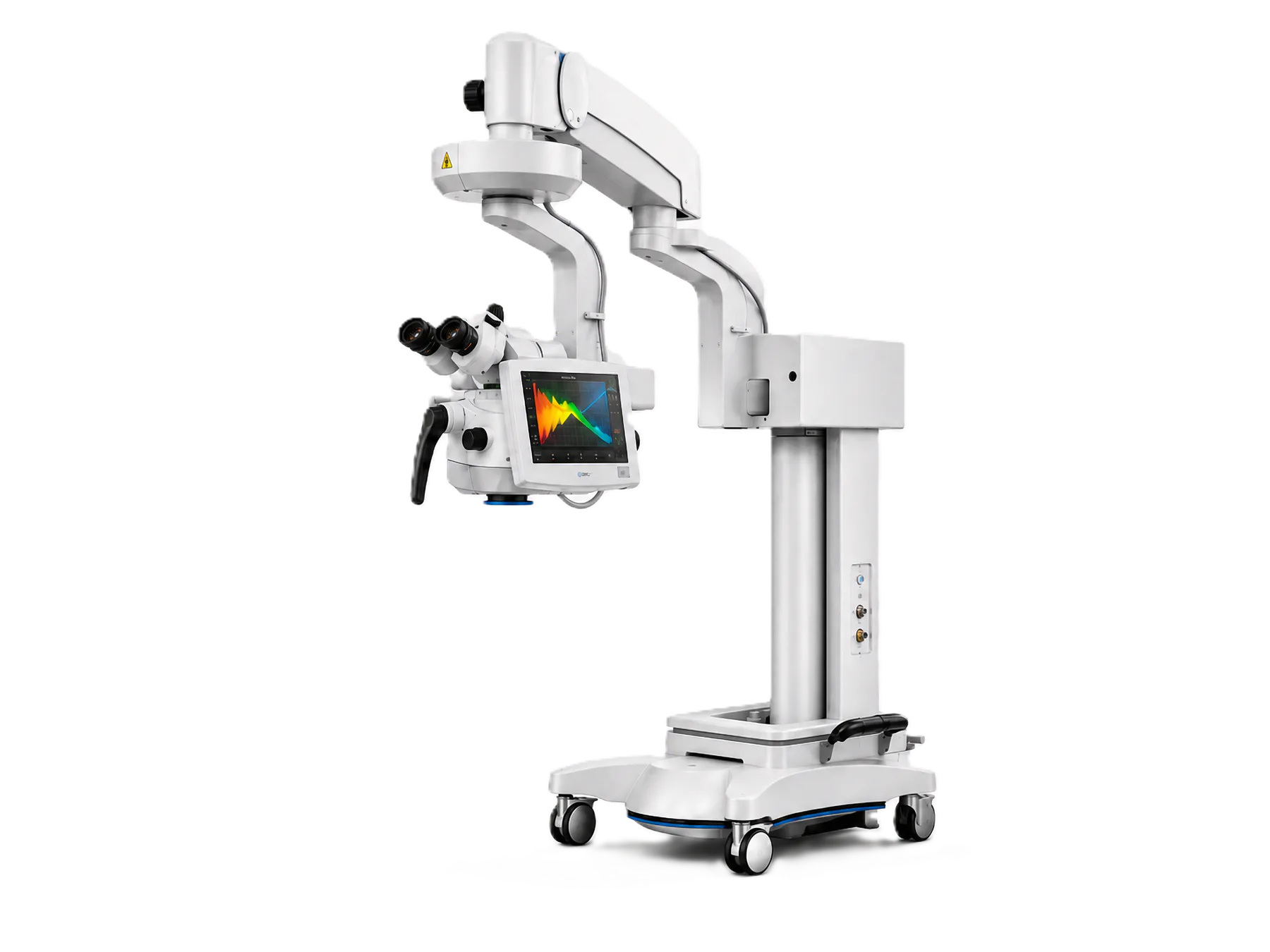 Split-path stereo operating microscope