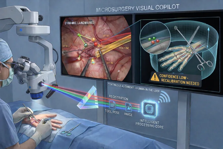 Spectra Navigation microsurgical navigation system concept